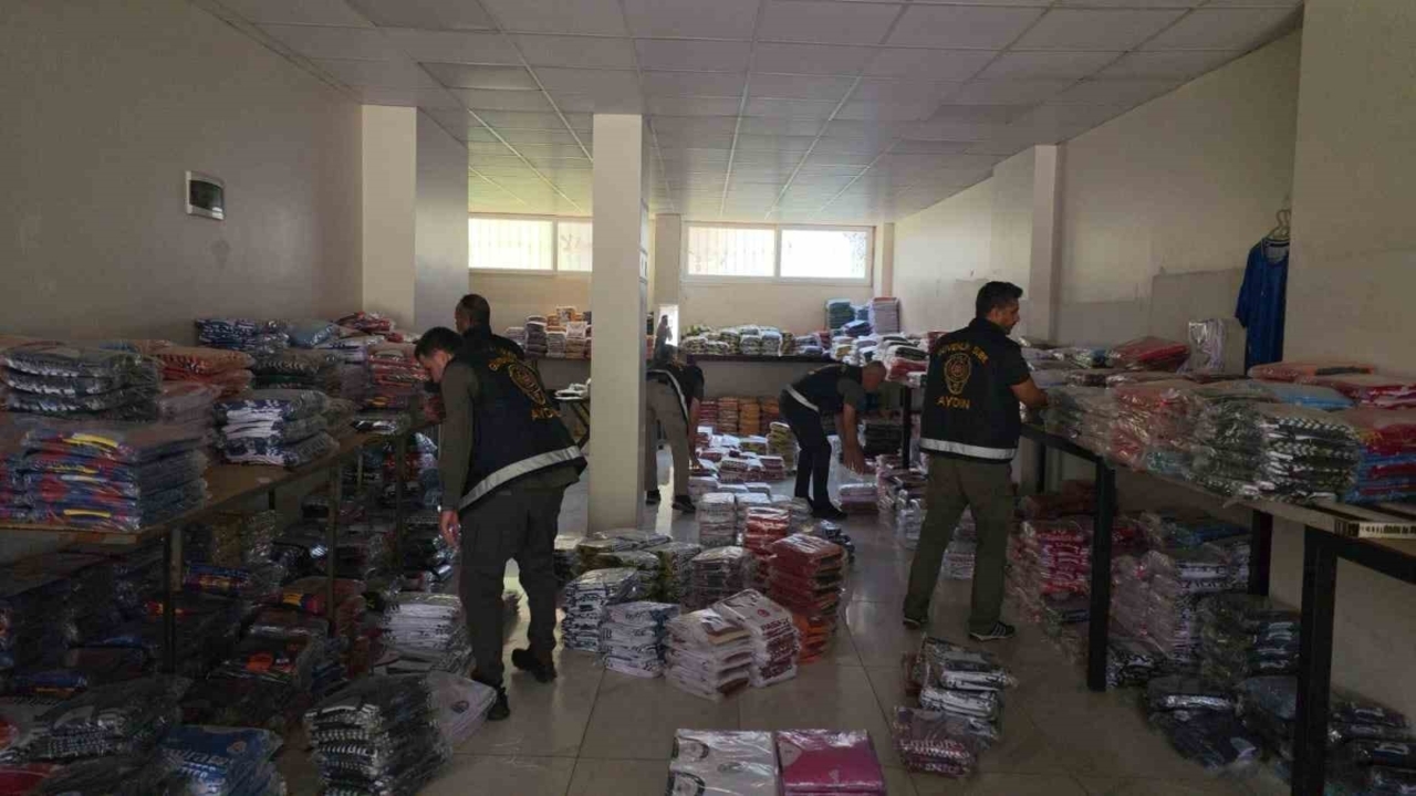 Aydın Güvenlik Şube taklit ürünlere geçit vermedi