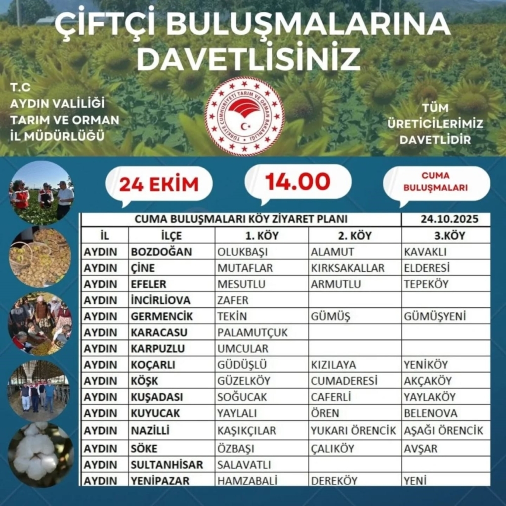 aydinda ciftci bulusmalari suruyor 049b5e5367ce