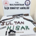 Sultanhisar’da ruhsatsız silah operasyonu: 1 yakalama