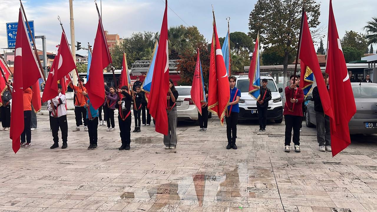 İncirliova’da Atatürk 87’nci ölüm yıl dönümünde anıldı