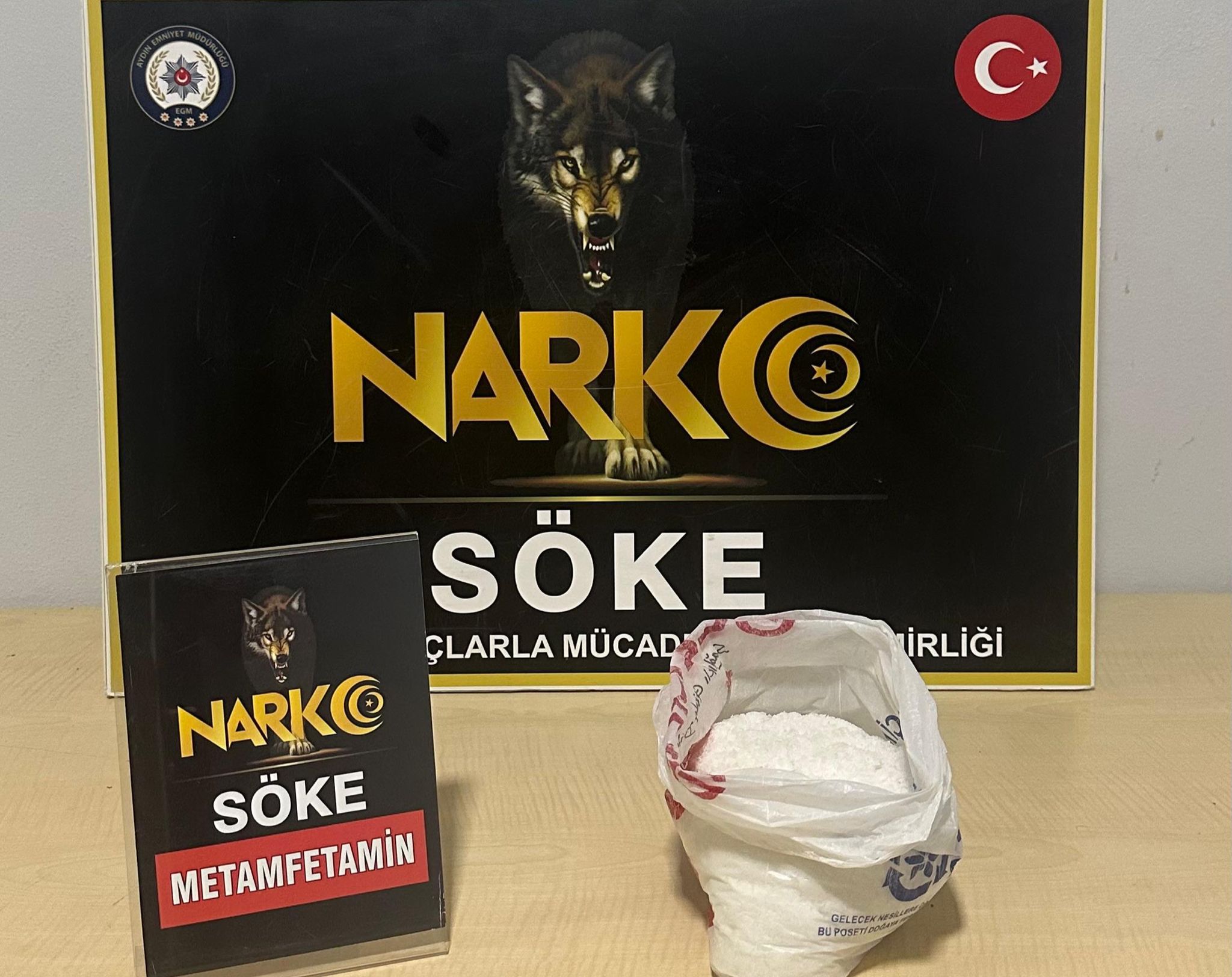 Söke Narkotik’ten nokta operasyonu: 1 kilo uyuşturucu ele geçirildi