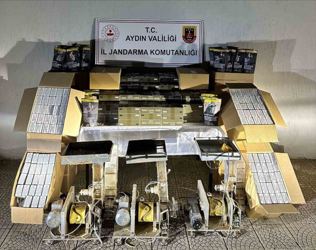 hali yikama dukkani gorunumlu is yerinde kacak sigara imalati 49445835940f