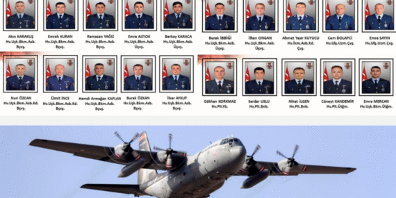 Gürcistan’da Düşen Askeri Uçakta 20 Türk Askeri Şehit Oldu