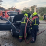 otomobil seyir halindeyken alev aldi 96a536e50d2b