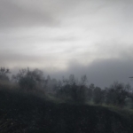 Aydın’da puslu sabah manzaraları mest etti