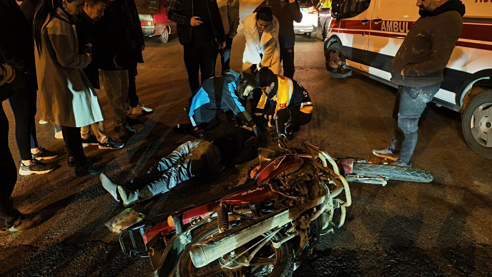 Nazilli’de kırmızı ışık ihlali kazaya neden oldu: 1 yaralı