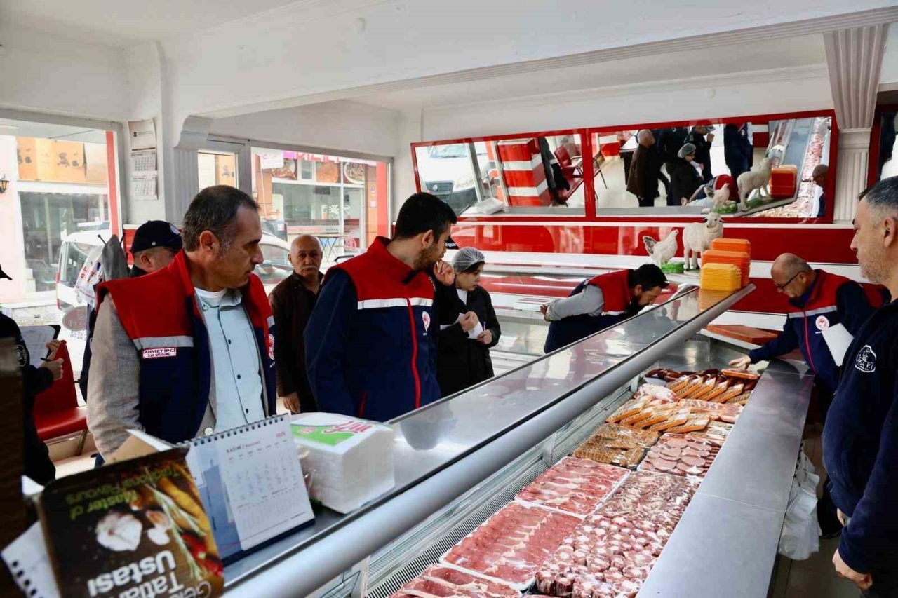 Çine’de kasaplara gıda güvenliği denetimi
