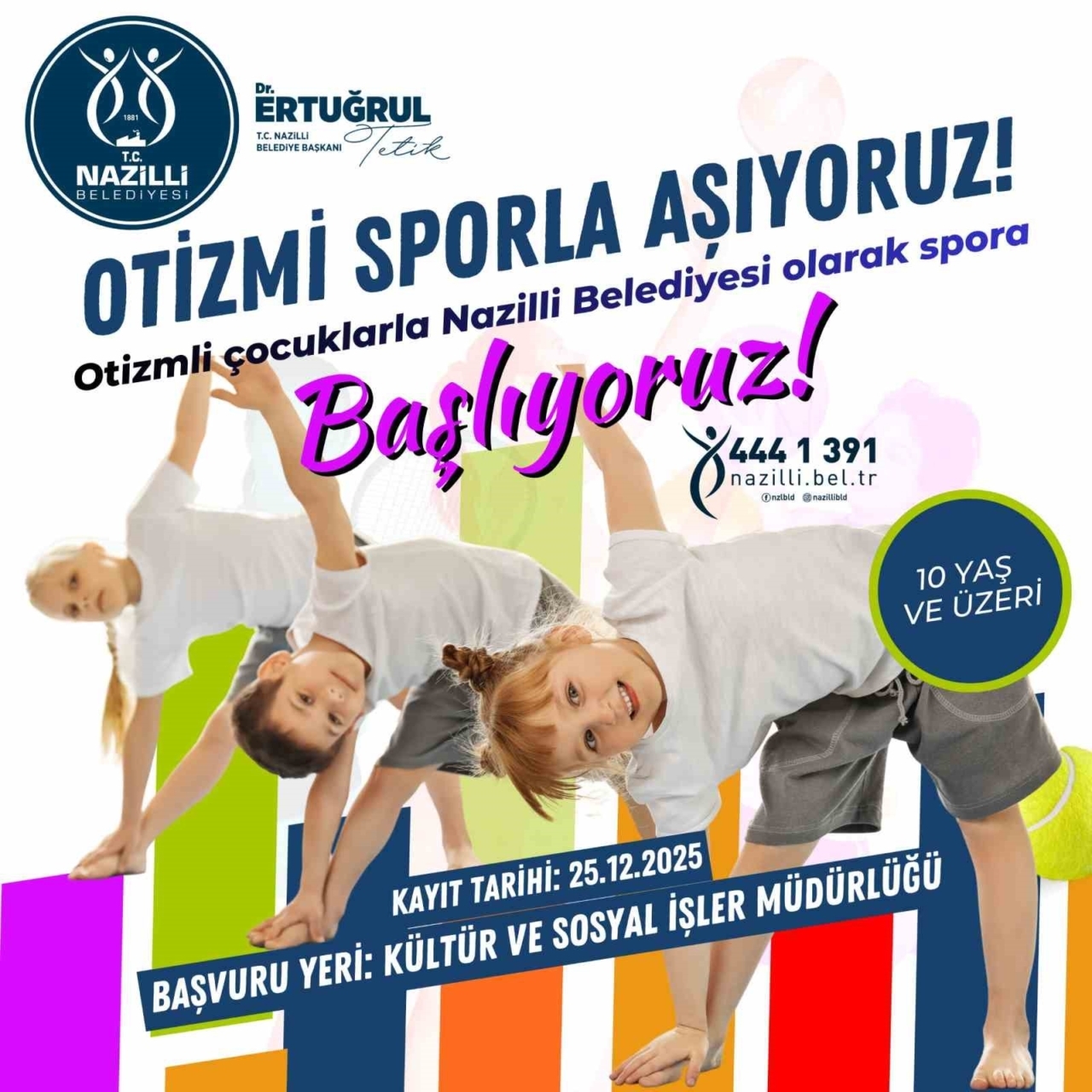 nazilli belediyesinden otizmli cocuklara spor kursu 9c6ee78b1159
