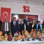 Şehit yakınları ve gazilerin el emeği ürünleri sergilendi
