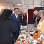Şehit yakınları ve gazilerin el emeği ürünleri sergilendi