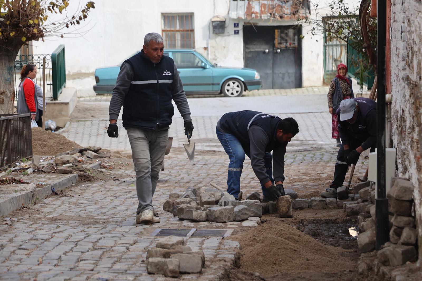 Tarihi kule sokağı yeniden hayat buluyor