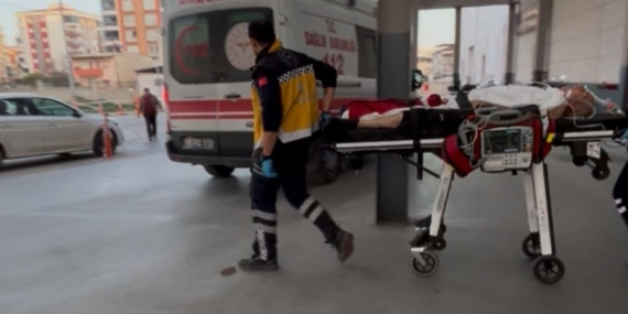 Alkollü motosiklet kullandı bir kişiyi hastanelik yaptı