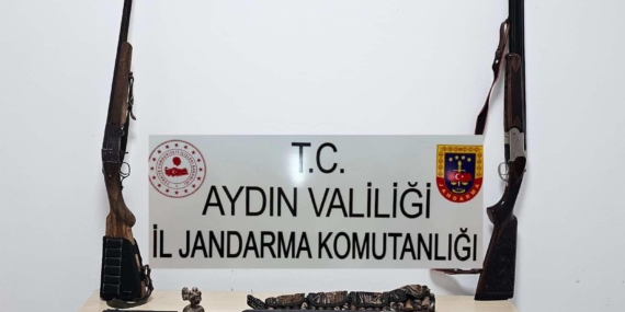 Aydın’da Anadolu Mirası Operasyonu, Çok Sayıda Tarihi Eser Ele Geçirildi