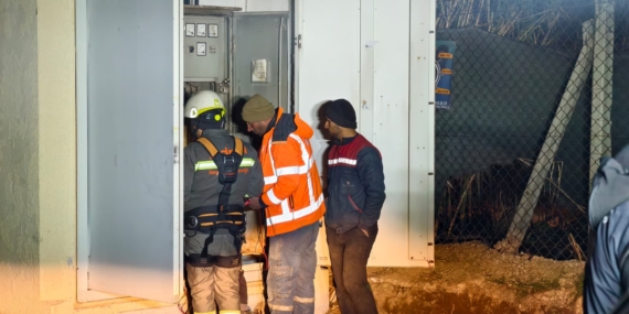 Nazilli’de arbede! Yüzlerce elektronik eşya kullanılmaz hale geldi