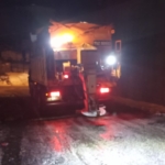 Aydın Büyükşehir Belediyesi ekiplerinden kar mesaisi