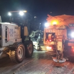 Aydın Büyükşehir Belediyesi ekiplerinden kar mesaisi