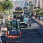 Aydın Büyükşehir’den Doğu Çevre Bulvarı’na sıcak asfalt dokunuşu