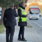 Aydın’da trafik polisine kaldırım nöbeti mahkemeye taşındı