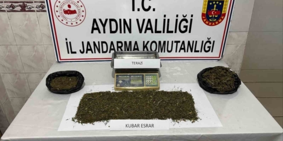 Aydın’da uyuşturucu operasyonu