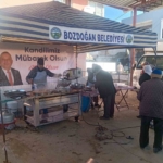Bozdoğan Belediyesi’nden vatandaşa lokma ikramı
