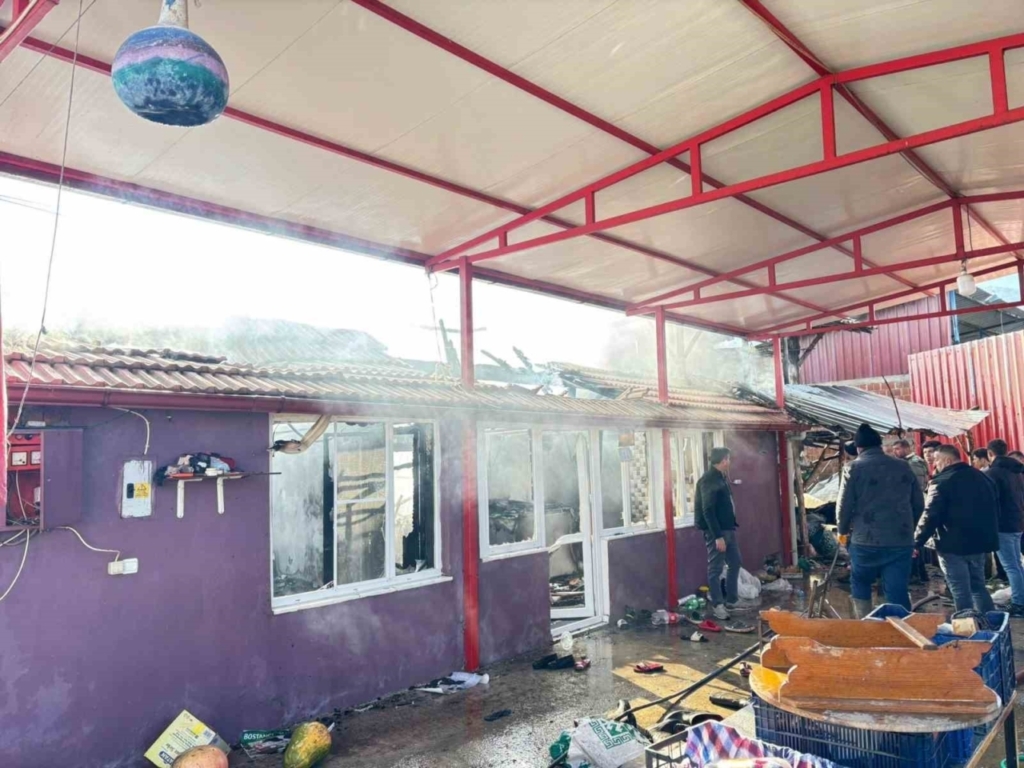bozdoganda ev alevlere teslim oldu 19fc7ddb40ca