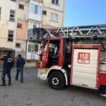 Çamaşır makinesinden çıkan yangın panikletti