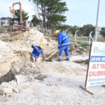 Davutlar Mahallesi’nin altyapısı Aydın Büyükşehir Belediyesi’nin çalışmaları ile güçleniyor