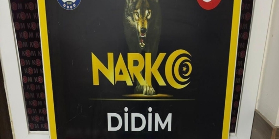 Didim polisi, 2 kilogram yasaklı madde yakaladı
