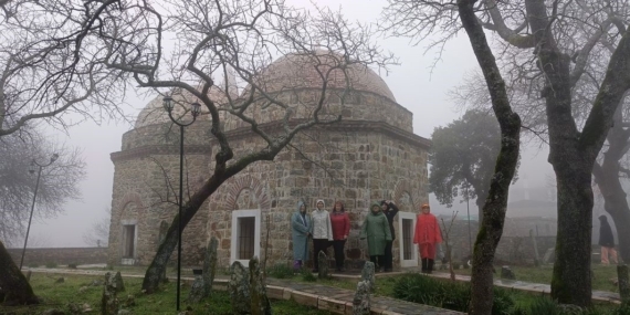 Doğaseverler, Milas’ın tarihi yerlerini gezdi