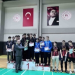 Okul sporları karate  ve badminton il birinciliği müsabakaları tamamlandı