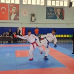 Okul sporları karate  ve badminton il birinciliği müsabakaları tamamlandı