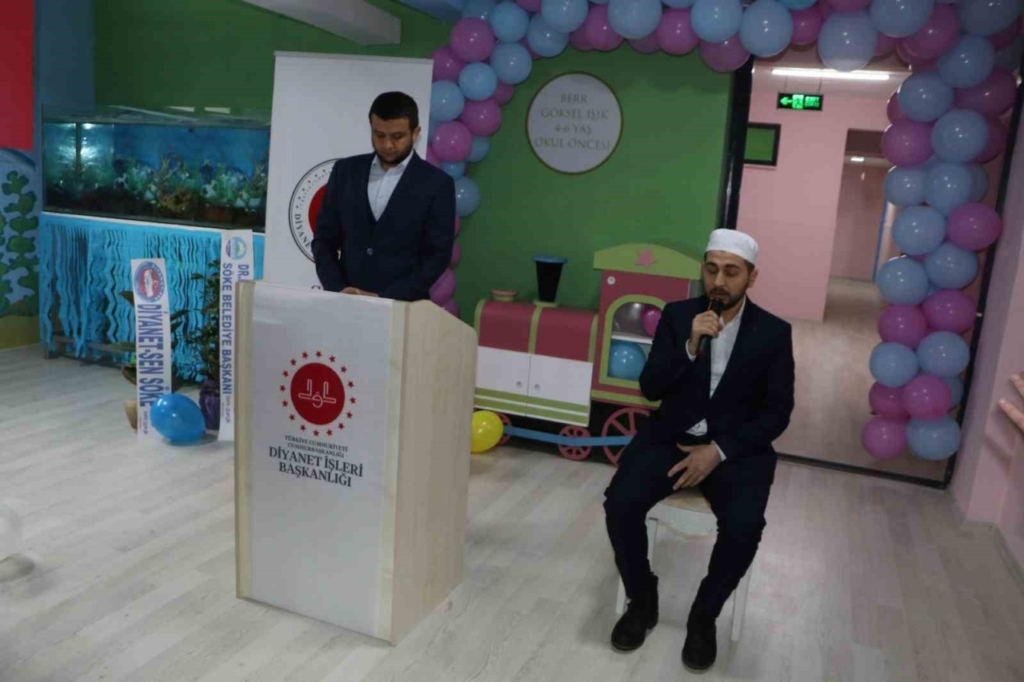 Söke İlçe Müftülüğü bünyesinde 4-6 yaş Kur’an Kursu ve Oyun Bahçesi hizmete açıldı 4 soke ilce muftulugu bunyesinde 4 6 yas kuran kursu ve oyun bahcesi hizmete acildi ed63aad6213f