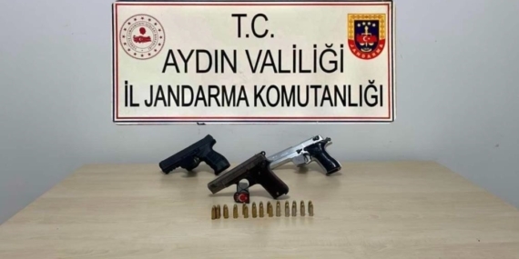 Söke’de Jandarmadan Silah Operasyonu: Bir Tabanca Çalıntı Çıktı