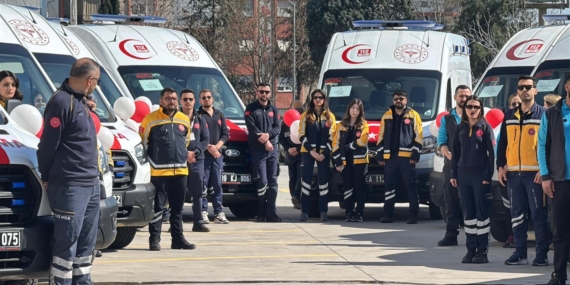 Aydın’da 16 Yeni Ambulans Hizmete Alındı