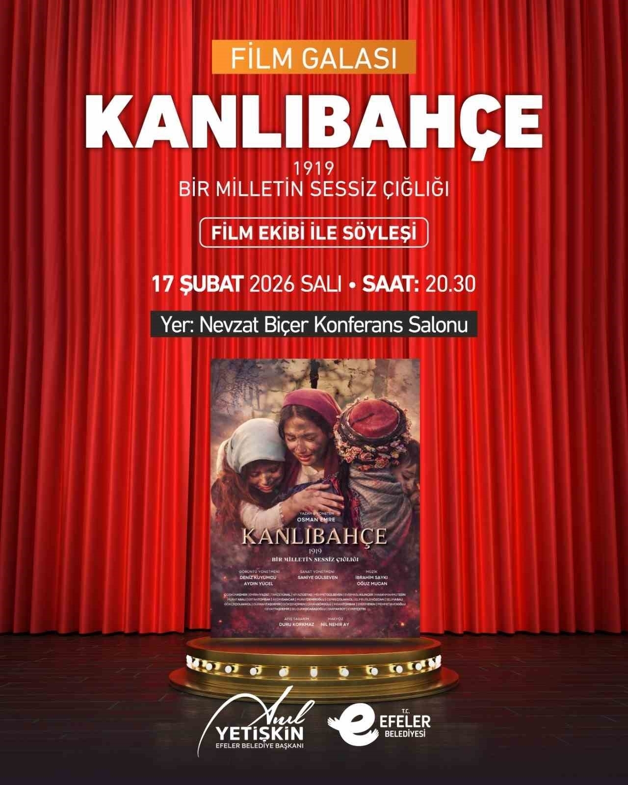 Başkan Yetişkin’den Kanlı Bahçe Film Galası’na davet 3 Başkan Yetişkin’den Kanlı Bahçe Film Galası’na davet
