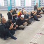 Çine’de cemaat Ramazan öncesi sabah namazında buluştu