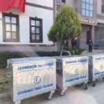 Germencik Belediyesi’nden çevre temizliğine 100 yeni çöp konteyneri