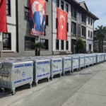 Germencik Belediyesi’nden çevre temizliğine 100 yeni çöp konteyneri