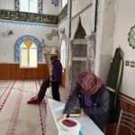Germencik’te Ramazan ayı öncesi camiler temizlendi