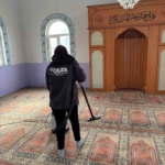 Germencik’te Ramazan ayı öncesi camiler temizlendi