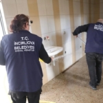 İncirliova Belediyesi’nden camilerde Ramazan temizliği