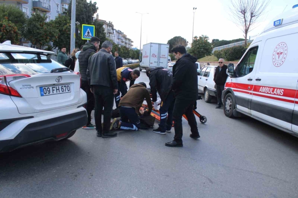 kavsak icindeki kazada surucu yaralandi 9256f999569a