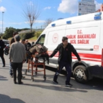 Kavşak içindeki kazada sürücü yaralandı