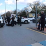 Kavşak içindeki kazada sürücü yaralandı
