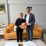 Kaymakam Ateş, öğrencilerin evine konuk oldu