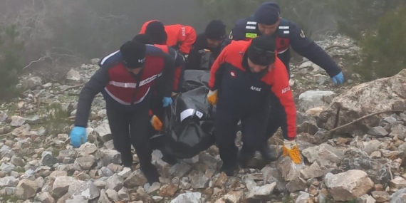 Uçurumda bir kişinin cansız bedeni bulundu