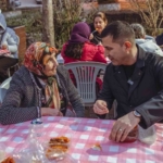 Kuşadası’nda oruçlar dualar eşliğinde açıldı