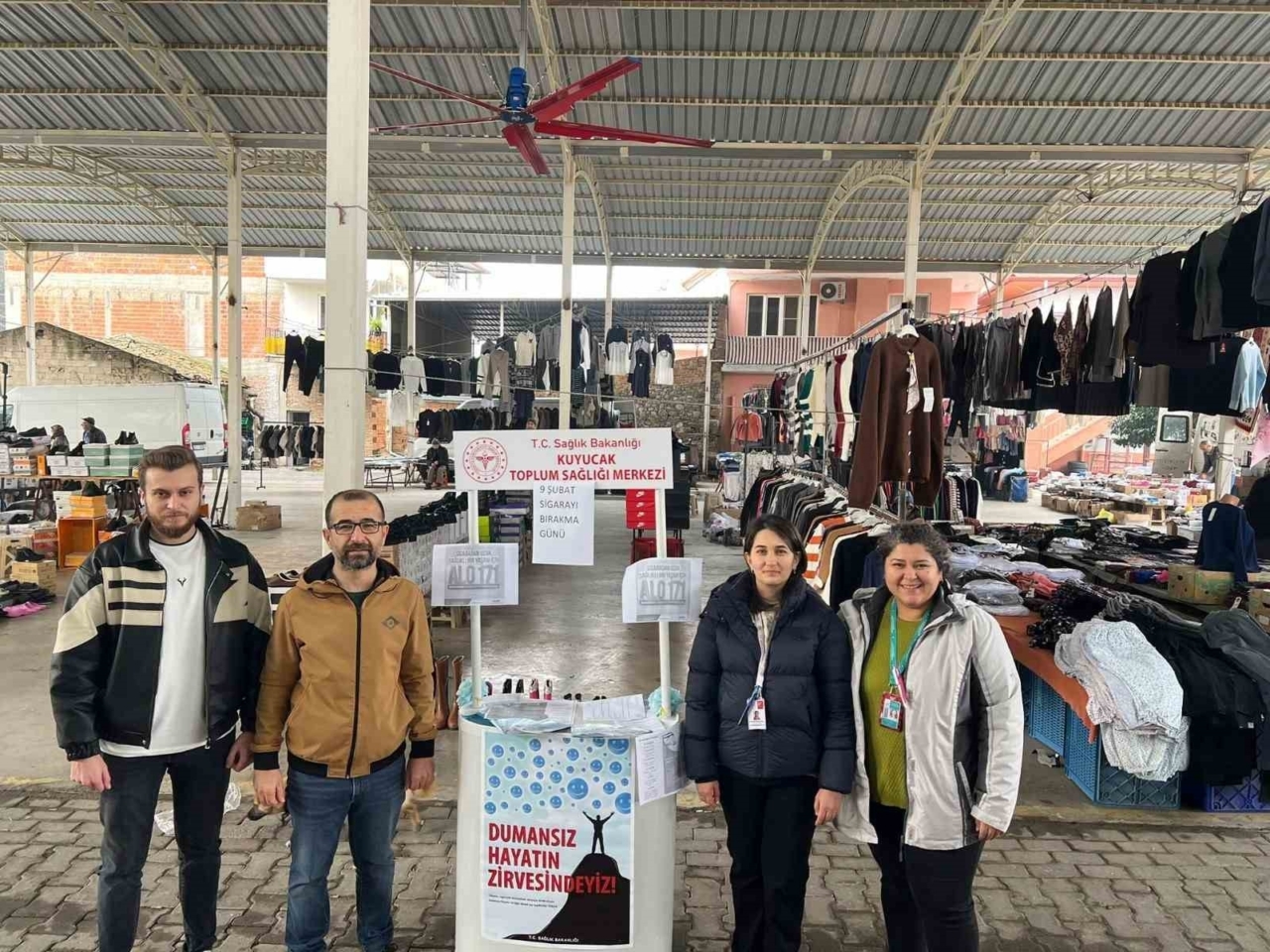 Kuyucak’ta sigarayı bırakmaya yönelik saha çalışması 4 Kuyucak’ta sigarayı bırakmaya yönelik saha çalışması