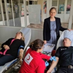 Nazilli’de Emniyet Teşkilatı’ndan Kızılay’a kan desteği