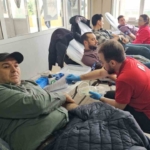 Nazilli’de Emniyet Teşkilatı’ndan Kızılay’a kan desteği